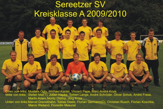 Mannschaftsfoto 2. Herren