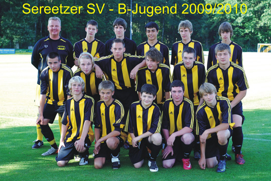 Mannschaftsfoto B-Jugend